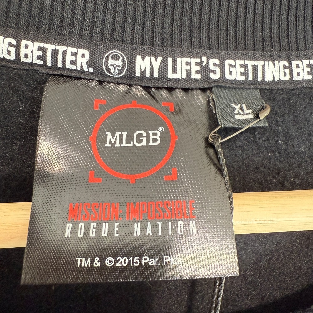 Mission Impossible‎ Rogue Nation 2015 Promo Staff Sweatshirt Adult XL MLGB RARE - Picture 6 of 13